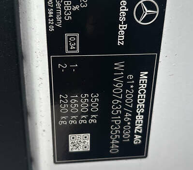 Білий Мерседес Sprinter, об'ємом двигуна 2 л та пробігом 351 тис. км за 24300 $, фото 33 на Automoto.ua