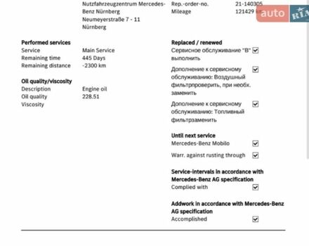 Білий Мерседес Sprinter, об'ємом двигуна 2 л та пробігом 241 тис. км за 34500 $, фото 72 на Automoto.ua