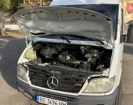 Белый Мерседес Sprinter, объемом двигателя 2.16 л и пробегом 600 тыс. км за 13200 $, фото 16 на Automoto.ua