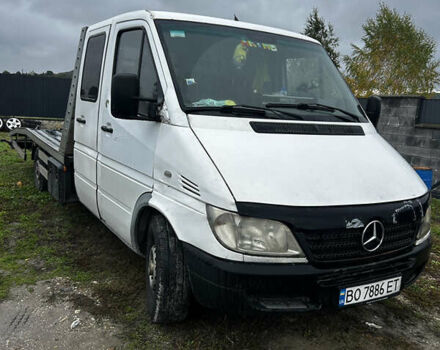Белый Мерседес Sprinter, объемом двигателя 2.7 л и пробегом 765 тыс. км за 15000 $, фото 5 на Automoto.ua