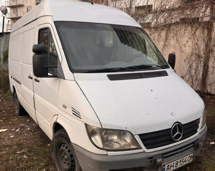 Белый Мерседес Sprinter, объемом двигателя 2.15 л и пробегом 509 тыс. км за 6700 $, фото 1 на Automoto.ua
