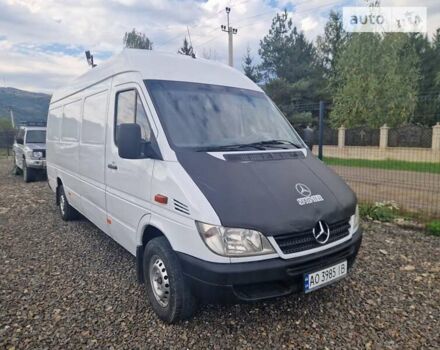 Белый Мерседес Sprinter, объемом двигателя 2.1 л и пробегом 399 тыс. км за 7700 $, фото 1 на Automoto.ua