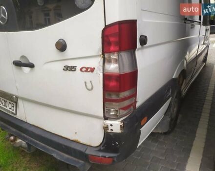 Мерседес Sprinter 2008 у Самборе на Automoto.ua Білий Мерседес Sprinter, об'ємом двигуна 2.15 л та пробігом 9 тис. км за 9500 $, фото 5 на Automoto.ua
