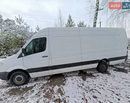 Белый Мерседес Sprinter, объемом двигателя 2.14 л и пробегом 339 тыс. км за 10400 $, фото 2 на Automoto.ua