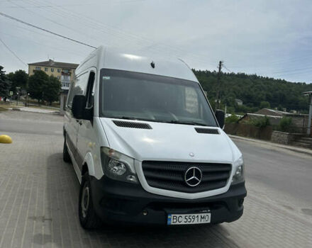 Белый Мерседес Sprinter, объемом двигателя 2.14 л и пробегом 468 тыс. км за 14900 $, фото 1 на Automoto.ua