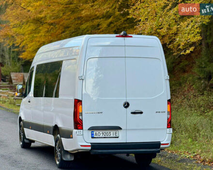 Мерседес Sprinter 2019 у Межгорье на Automoto.ua Білий Мерседес Sprinter, об'ємом двигуна 2.99 л та пробігом 570 тис. км за 43500 $, фото 14 на Automoto.ua