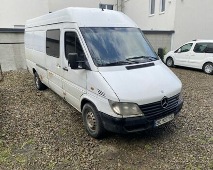 Белый Мерседес Sprinter, объемом двигателя 2.1 л и пробегом 120 тыс. км за 5500 $, фото 2 на Automoto.ua