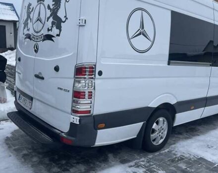 Белый Мерседес Sprinter, объемом двигателя 2.14 л и пробегом 255 тыс. км за 29500 $, фото 11 на Automoto.ua
