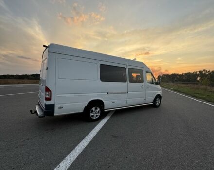 Белый Мерседес Sprinter, объемом двигателя 2.9 л и пробегом 467 тыс. км за 9500 $, фото 5 на Automoto.ua