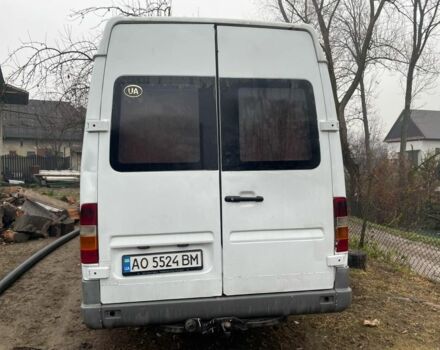 Белый Мерседес Sprinter, объемом двигателя 2.9 л и пробегом 355 тыс. км за 5999 $, фото 1 на Automoto.ua