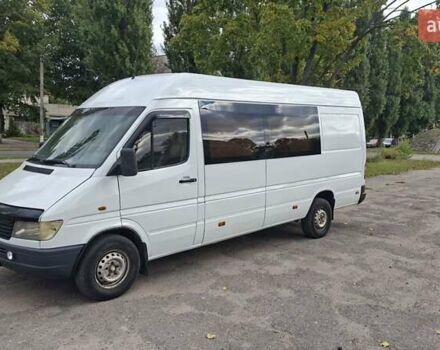Белый Мерседес Sprinter, объемом двигателя 2.87 л и пробегом 876 тыс. км за 6800 $, фото 1 на Automoto.ua