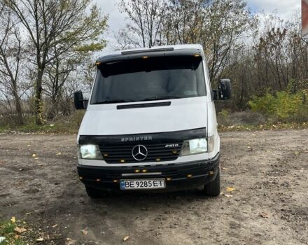 Белый Мерседес Sprinter, объемом двигателя 2.9 л и пробегом 786 тыс. км за 5500 $, фото 1 на Automoto.ua