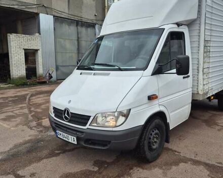 Белый Мерседес Sprinter, объемом двигателя 2.7 л и пробегом 670 тыс. км за 13400 $, фото 16 на Automoto.ua