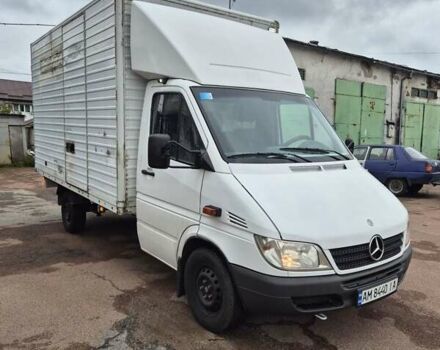 Белый Мерседес Sprinter, объемом двигателя 2.7 л и пробегом 670 тыс. км за 13400 $, фото 15 на Automoto.ua