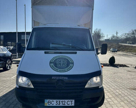 Белый Мерседес Sprinter, объемом двигателя 2.1 л и пробегом 607 тыс. км за 8200 $, фото 1 на Automoto.ua