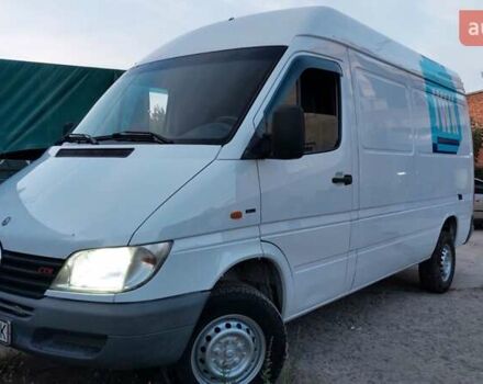 Белый Мерседес Sprinter, объемом двигателя 2.1 л и пробегом 379 тыс. км за 7700 $, фото 121 на Automoto.ua