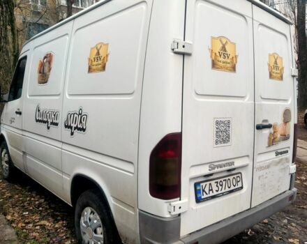Белый Мерседес Sprinter, объемом двигателя 2.1 л и пробегом 370 тыс. км за 6200 $, фото 9 на Automoto.ua