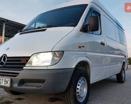 Белый Мерседес Sprinter, объемом двигателя 2.1 л и пробегом 379 тыс. км за 7700 $, фото 113 на Automoto.ua
