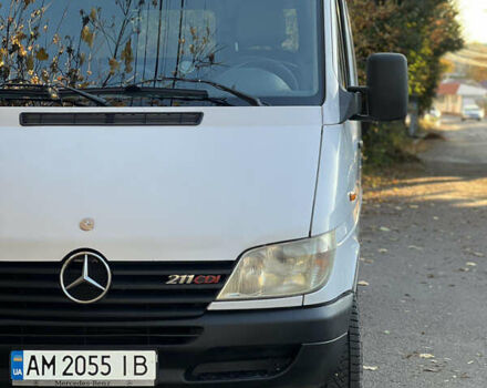 Білий Мерседес Sprinter, об'ємом двигуна 2.15 л та пробігом 628 тис. км за 4750 $, фото 15 на Automoto.ua