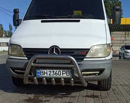 Белый Мерседес Sprinter, объемом двигателя 2.15 л и пробегом 268 тыс. км за 10500 $, фото 5 на Automoto.ua