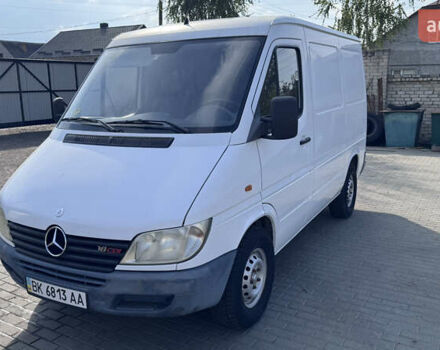 Белый Мерседес Sprinter, объемом двигателя 2.15 л и пробегом 181 тыс. км за 7000 $, фото 1 на Automoto.ua