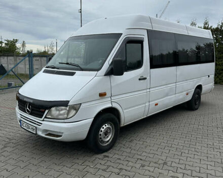 Белый Мерседес Sprinter, объемом двигателя 2.7 л и пробегом 778 тыс. км за 7800 $, фото 5 на Automoto.ua