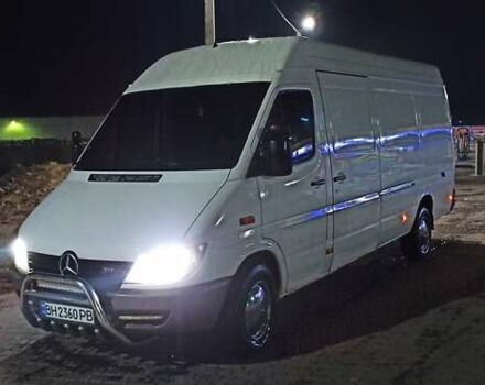 Белый Мерседес Sprinter, объемом двигателя 2.15 л и пробегом 268 тыс. км за 10500 $, фото 6 на Automoto.ua