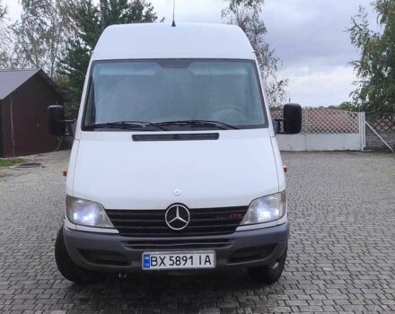 Мерседес Sprinter 2002 у Києві на Automoto.ua Білий Мерседес Sprinter, об'ємом двигуна 2.1 л та пробігом 570 тис. км за 16300 $, фото 1 на Automoto.ua
