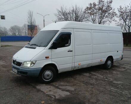 Білий Мерседес Sprinter, об'ємом двигуна 2.7 л та пробігом 425 тис. км за 10000 $, фото 22 на Automoto.ua