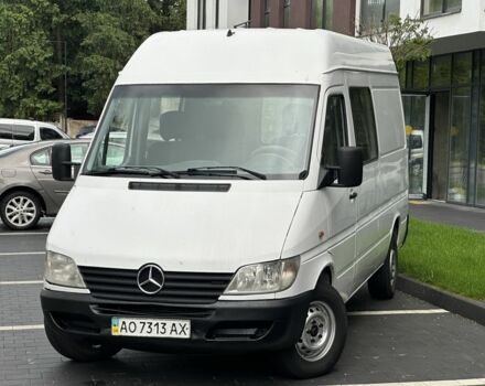 Білий Мерседес Sprinter, об'ємом двигуна 2.2 л та пробігом 450 тис. км за 6200 $, фото 1 на Automoto.ua