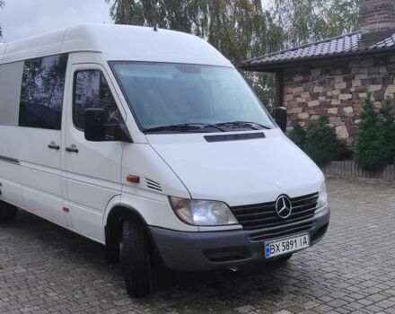 Мерседес Sprinter 2002 у Києві на Automoto.ua Білий Мерседес Sprinter, об'ємом двигуна 2.1 л та пробігом 570 тис. км за 16300 $, фото 2 на Automoto.ua