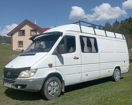 Белый Мерседес Sprinter, объемом двигателя 2.2 л и пробегом 590 тыс. км за 6499 $, фото 1 на Automoto.ua