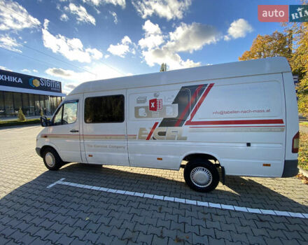 Белый Мерседес Sprinter, объемом двигателя 2.7 л и пробегом 309 тыс. км за 9200 $, фото 12 на Automoto.ua