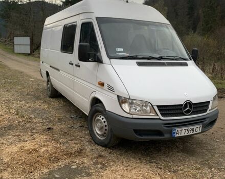 Білий Мерседес Sprinter, об'ємом двигуна 2.7 л та пробігом 374 тис. км за 9450 $, фото 6 на Automoto.ua