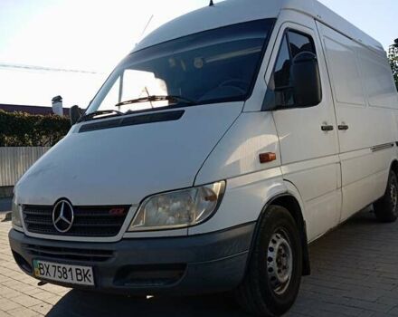 Белый Мерседес Sprinter, объемом двигателя 2.15 л и пробегом 367 тыс. км за 7600 $, фото 1 на Automoto.ua