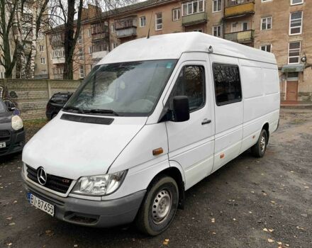 Белый Мерседес Sprinter, объемом двигателя 2.7 л и пробегом 320 тыс. км за 3550 $, фото 4 на Automoto.ua