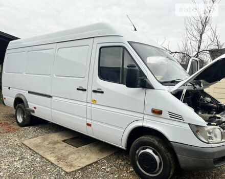 Белый Мерседес Sprinter, объемом двигателя 2.15 л и пробегом 157 тыс. км за 15600 $, фото 74 на Automoto.ua