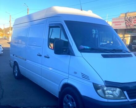 Белый Мерседес Sprinter, объемом двигателя 2.1 л и пробегом 444 тыс. км за 10500 $, фото 1 на Automoto.ua