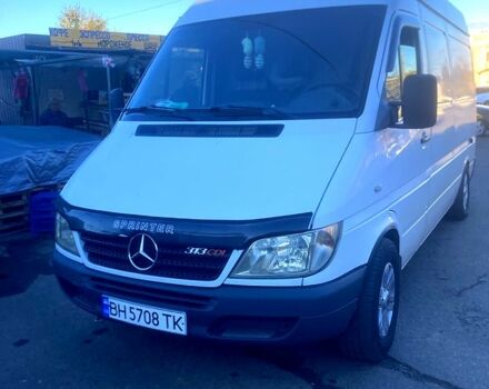 Білий Мерседес Sprinter, об'ємом двигуна 2.1 л та пробігом 444 тис. км за 10500 $, фото 4 на Automoto.ua