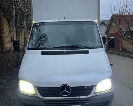 Белый Мерседес Sprinter, объемом двигателя 2.1 л и пробегом 460 тыс. км за 7500 $, фото 2 на Automoto.ua