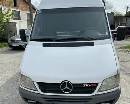 Білий Мерседес Sprinter, об'ємом двигуна 2.15 л та пробігом 450 тис. км за 11000 $, фото 14 на Automoto.ua