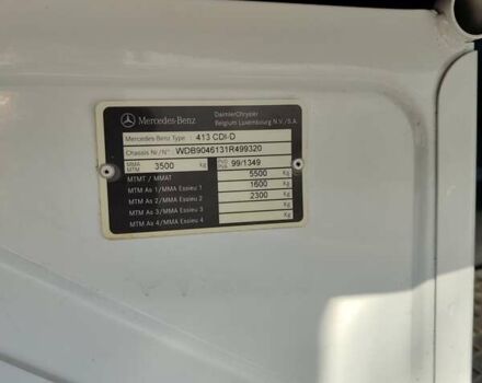 Белый Мерседес Sprinter, объемом двигателя 2.15 л и пробегом 109 тыс. км за 14999 $, фото 9 на Automoto.ua