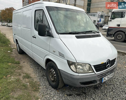 Білий Мерседес Sprinter, об'ємом двигуна 2.2 л та пробігом 555 тис. км за 5300 $, фото 1 на Automoto.ua