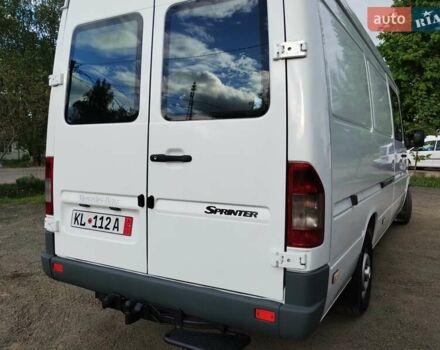 Белый Мерседес Sprinter, объемом двигателя 2.7 л и пробегом 357 тыс. км за 14850 $, фото 15 на Automoto.ua