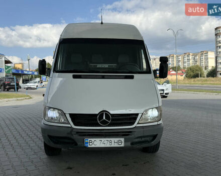 Белый Мерседес Sprinter, объемом двигателя 2.15 л и пробегом 480 тыс. км за 7999 $, фото 4 на Automoto.ua