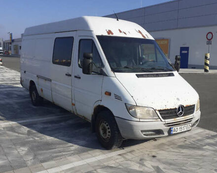 Белый Мерседес Sprinter, объемом двигателя 2.2 л и пробегом 513 тыс. км за 5350 $, фото 8 на Automoto.ua