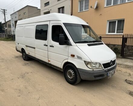 Мерседес Sprinter 2004 в Самборе на Automoto.ua Белый Мерседес Sprinter, объемом двигателя 2.2 л и пробегом 500 тыс. км за 3300 $, фото 2 на Automoto.ua