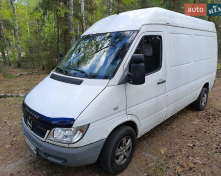 Белый Мерседес Sprinter, объемом двигателя 2.15 л и пробегом 487 тыс. км за 6900 $, фото 3 на Automoto.ua