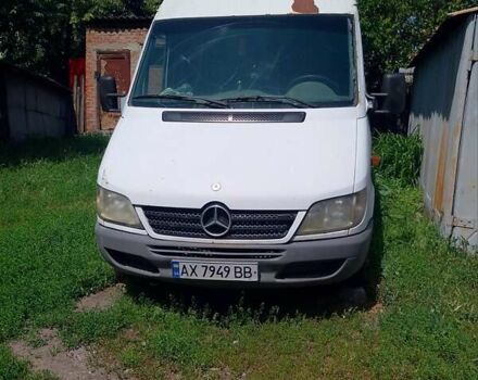 Белый Мерседес Sprinter, объемом двигателя 2.2 л и пробегом 370 тыс. км за 6500 $, фото 3 на Automoto.ua
