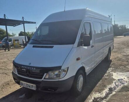 Белый Мерседес Sprinter, объемом двигателя 2.7 л и пробегом 465 тыс. км за 13800 $, фото 19 на Automoto.ua